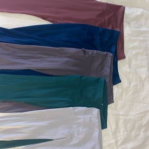 bundle of women’s full length leggings